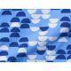 Short de bain graphique bleu/blanc et poches - SAMBA TAILORED SHORT SKY BLUE