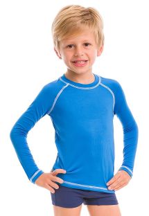 Blue long sleeve for kids - SPF50 - CAMISETA AZUL - SOLAR PROTECTION UV.LINE