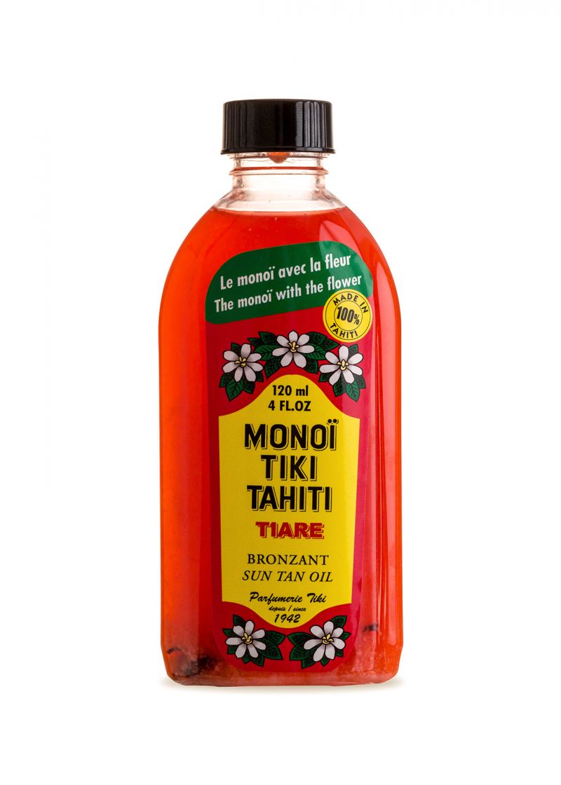 Автентично таитянско масло манои с цветове от тиаре - MONO� TIKI TIAR� SOLAIRE INDICE 3 120ML