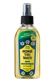שמן מונוי בניחוח ציטרונלה, דוחה יתושים - Tiki Monoi ANTIMOUSTIQUE 120 ml