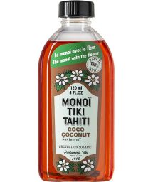 Олио Mono� с аромат на кокос, защитен фактор SPF 3, без парабени - Tiki Monoi Coco SPF3 120 ml