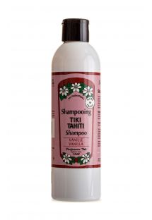 Monoi shampoo, vanilla fragrance, paraben-free - TIKI SHAMPOING MONOI VANILLE 250ml
