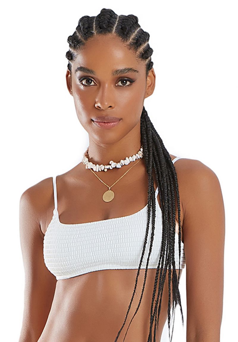 TOP BELA TEXTURA SOFTCELL-OFF WHITE