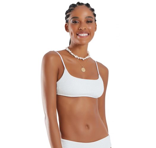 TOP BELA TEXTURA SOFTCELL-OFF WHITE