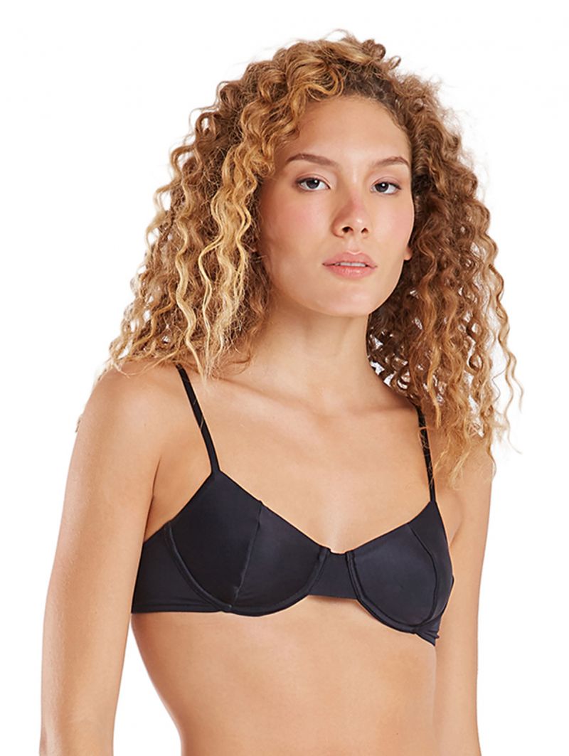 TOP PEPE LISO PRETO