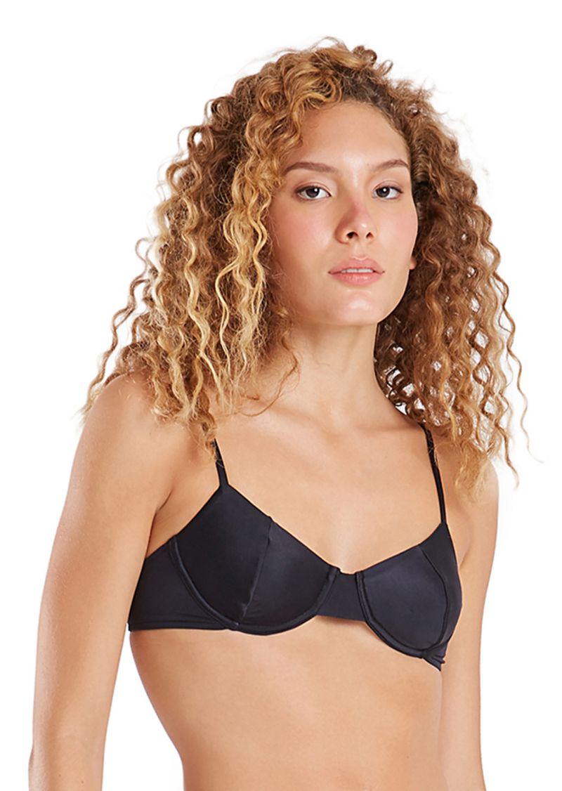 TOP PEPE LISO PRETO
