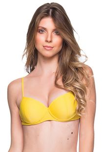 Sarı destekli balconette bikini üstü - TOP BASE PAELLA