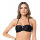 TOP ZIPER FIO LISO PRETO