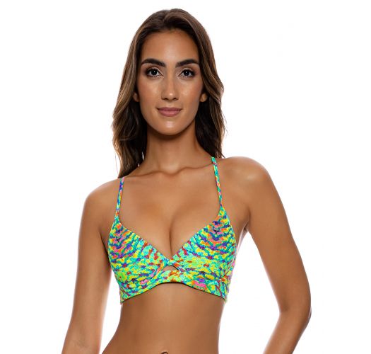 TOP HIGH OASIS BABE MULTI GREEN