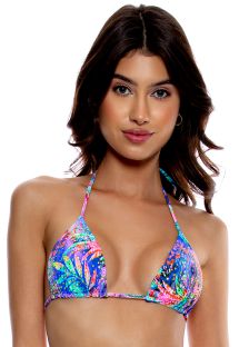 TOP RUCHED MULTICOLOR