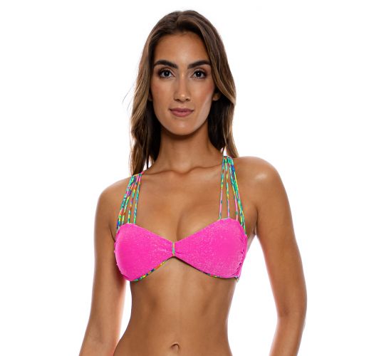 TOP STRAPPY OASIS BABE MULTI GREEN