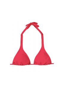 Top di bikini a triangolo scorrevole rosa scuro - FRUTILLY CORTINAO