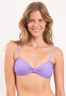 TOP BORA-LAVANDA BANDEAU-JOY