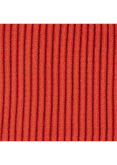 Red ribbed sliding triangle top - TOP COTELE-TOMATE TRI-INV
