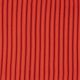 赤いリブ編みのスライディング式三角トップ - TOP COTELE-TOMATE TRI-INV