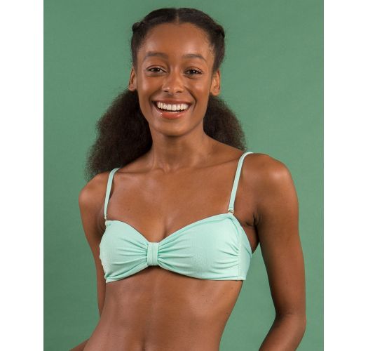 TOP MALIBU-MENTA BANDEAU-DUO