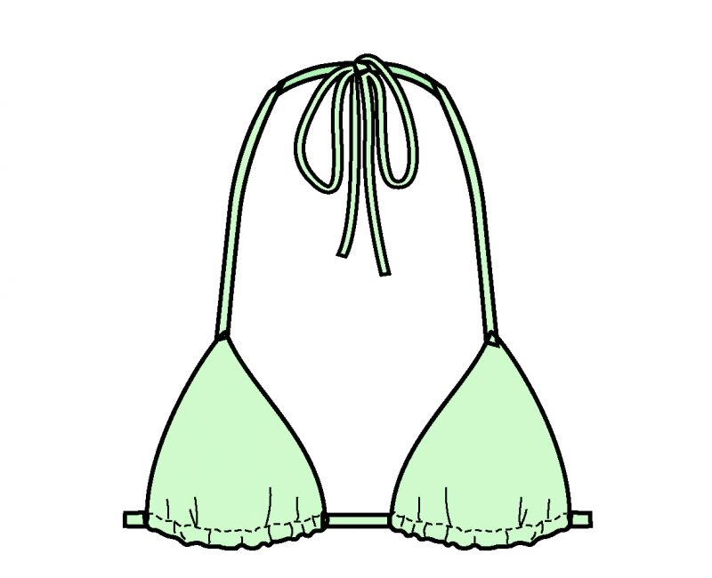 TOP MALIBU-MENTA TRI-INV