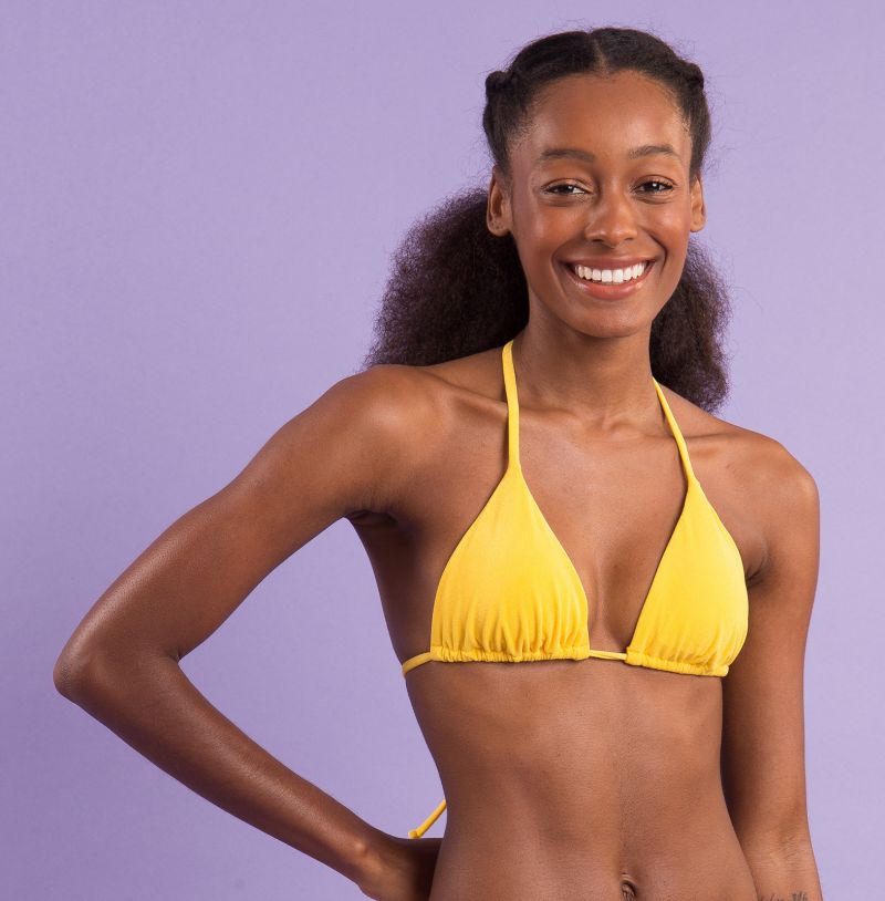 TOP MALIBU-YELLOW TRI-INV
