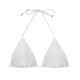 TOP SHIMMER-WHITE TRI-INV