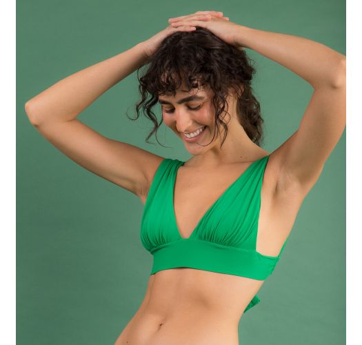 TOP TAMBOURINE HALTER-MARINA