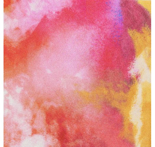TOP TIEDYE-RED TRI-ARO