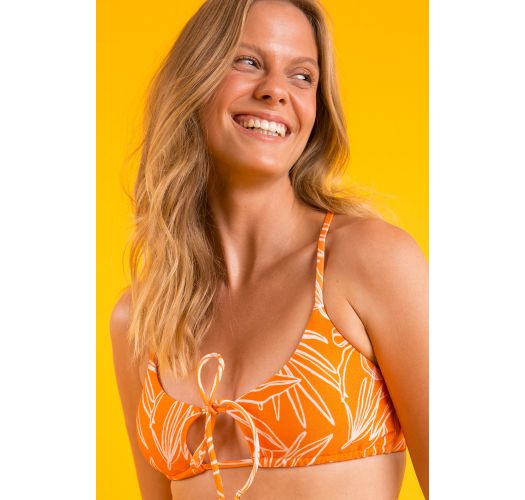 TOP TRAIL-ORANGE TANK-TIE
