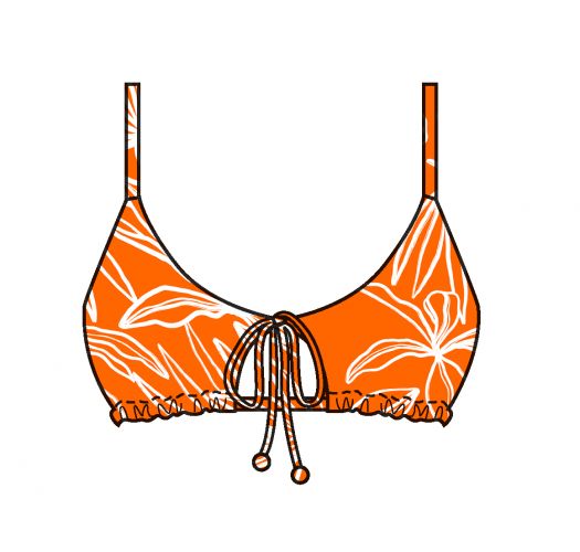 TOP TRAIL-ORANGE TANK-TIE