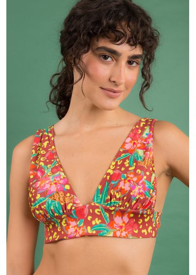 TOP TROPICS HALTER-MARINA
