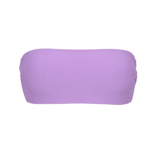 Lilac bandeau pull-on bikini top - TOP UV-HARMONIA BANDEAU-RETO