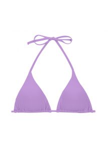 Reggiseno bikini a triangolo tendina lilla, con imbottiture in schiuma rimovibili - TOP UV-HARMONIA TRI-INV