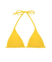 Yellow sliding triangle top with removable foam pads  - TOP UV-MELON TRI-INV