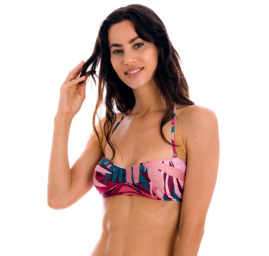 Sujetador de bikini, bandeau, con clip - TOP YUCCA BANDEAU-PLI
