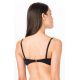 Black bra top with adjustable straps - TOP CAMISETA LISO FLUITY