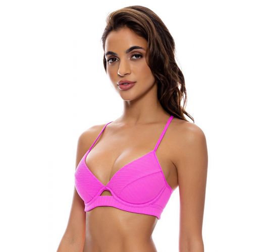 TOP UNDERWIRE PLAYA VIBES IN BLUSHIN
