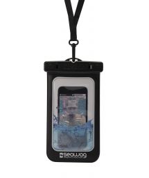 Waterproof case - Fits all phones - BLACK - WATERPROOF CASE BLACK