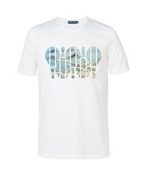 White T-shirt with frescobol / Rio de Janeiro print - T-SHIRT REGULAR RIO