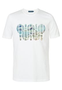 White T-shirt with frescobol / Rio de Janeiro print - T-SHIRT REGULAR RIO
