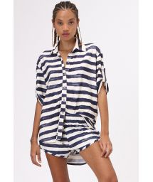 SHIRT LISTRAS OFF WHITE UPF50+