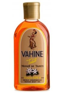 Масло монои для тела с таитянской гарденией — SPF6 - VAHINE MONOI TIARE SPF6 125ML