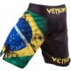 Pánské plavky - VENUM BRAZILIAN FLAG FIGHTSHORTS - BLACK