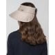 Soepelvallende donkerbeige open hoed UPF50+ - VISEIRA TOKYO KAKI - SOLAR PROTECTION UV.LINE