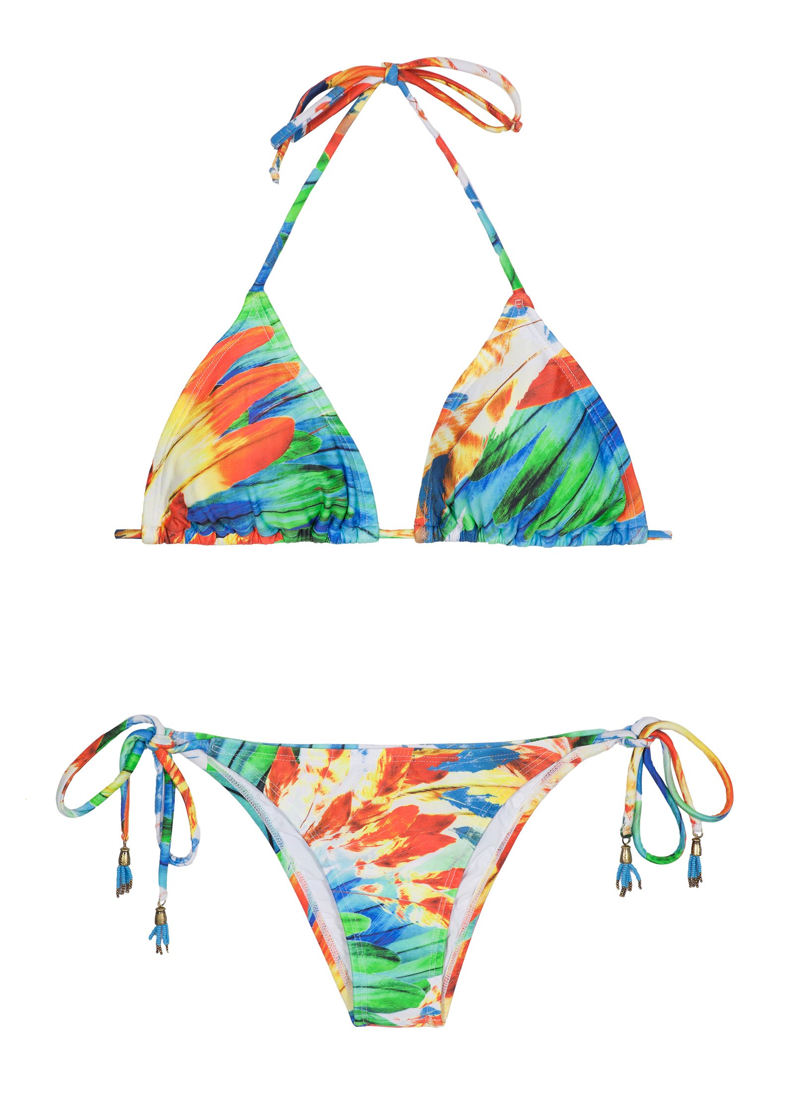 Dreaming In Color Bikini Palmarosa Swimwear Bikinis Triangle Bikini ...