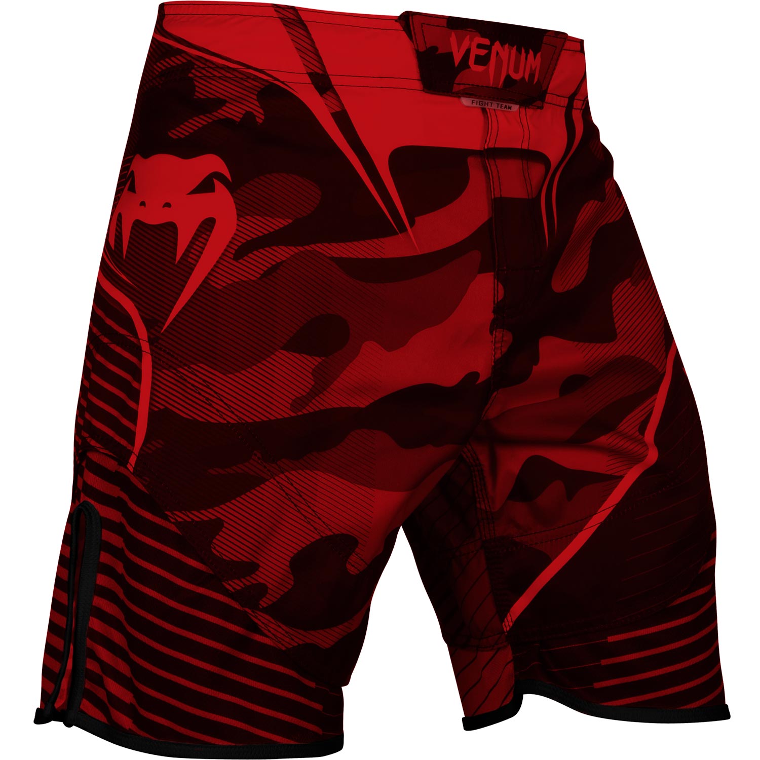 Venum Red Camouflage Print Combat Shorts - Camo Hero Red/black