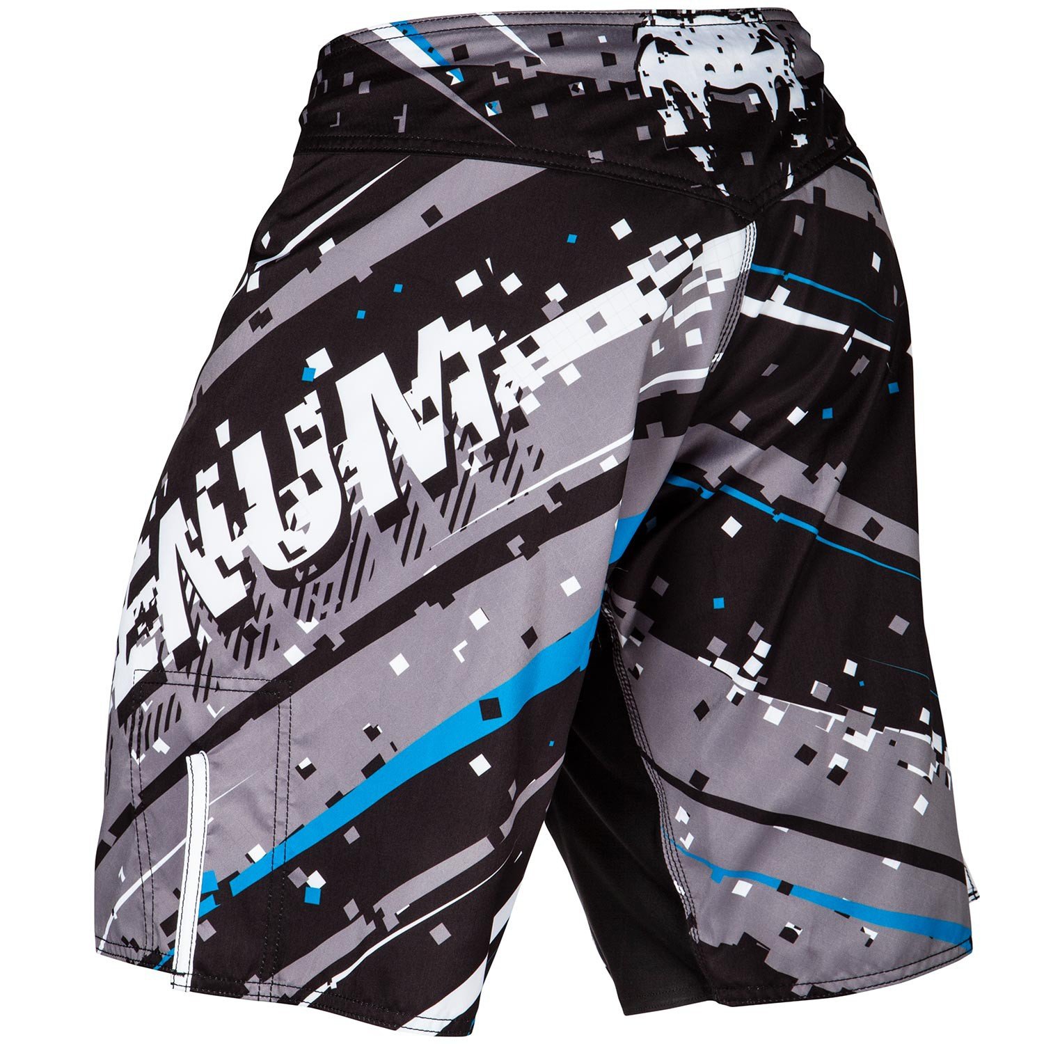 MMA Short Geometric Print Combat Shorts - Pixel Fightshort
