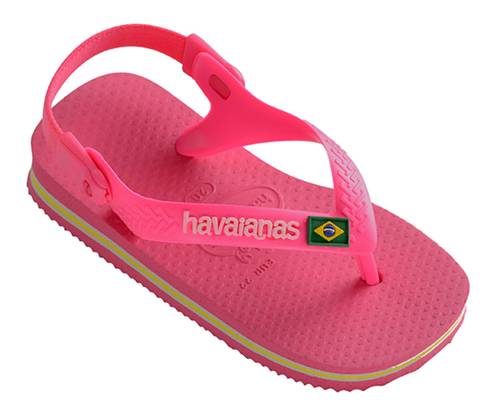 Pink Havaianas  Sandal  Flip Flops  For Babies Baby  Brasil 