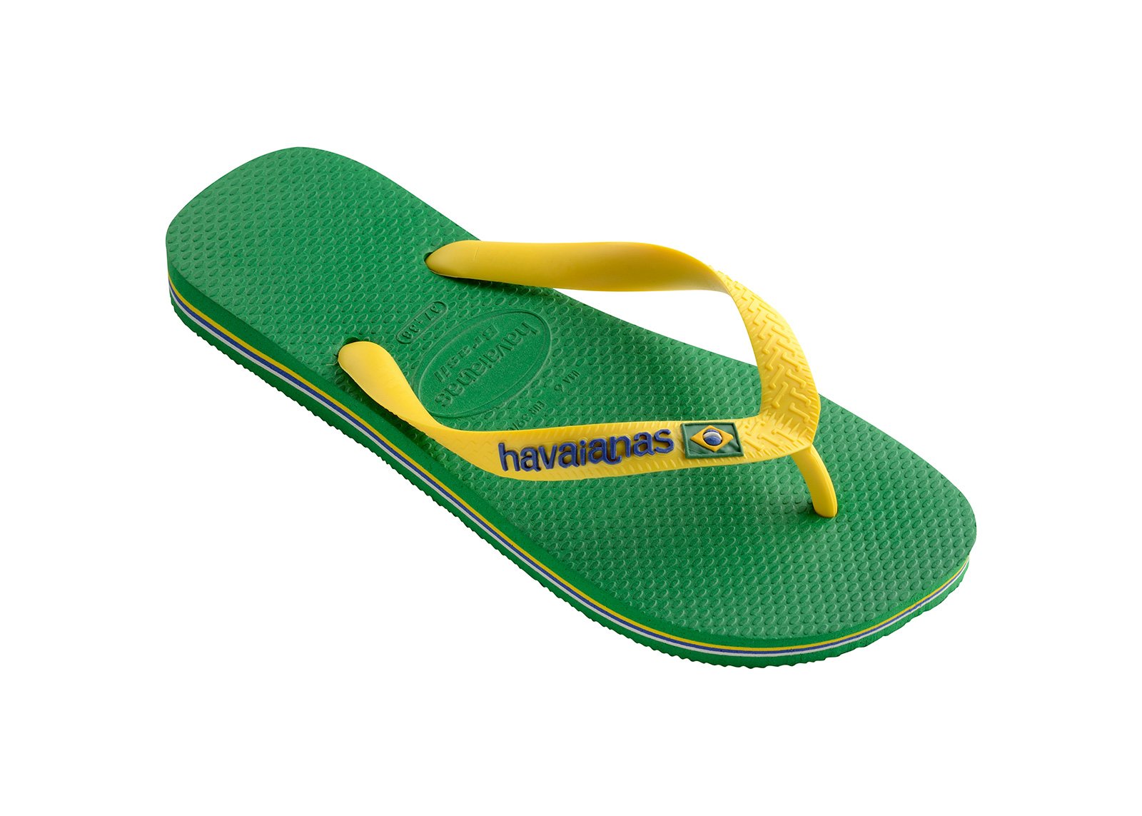 Flip-Flops Flip-flops - Havaianas Brasil Logo Green - Brand Havaianas