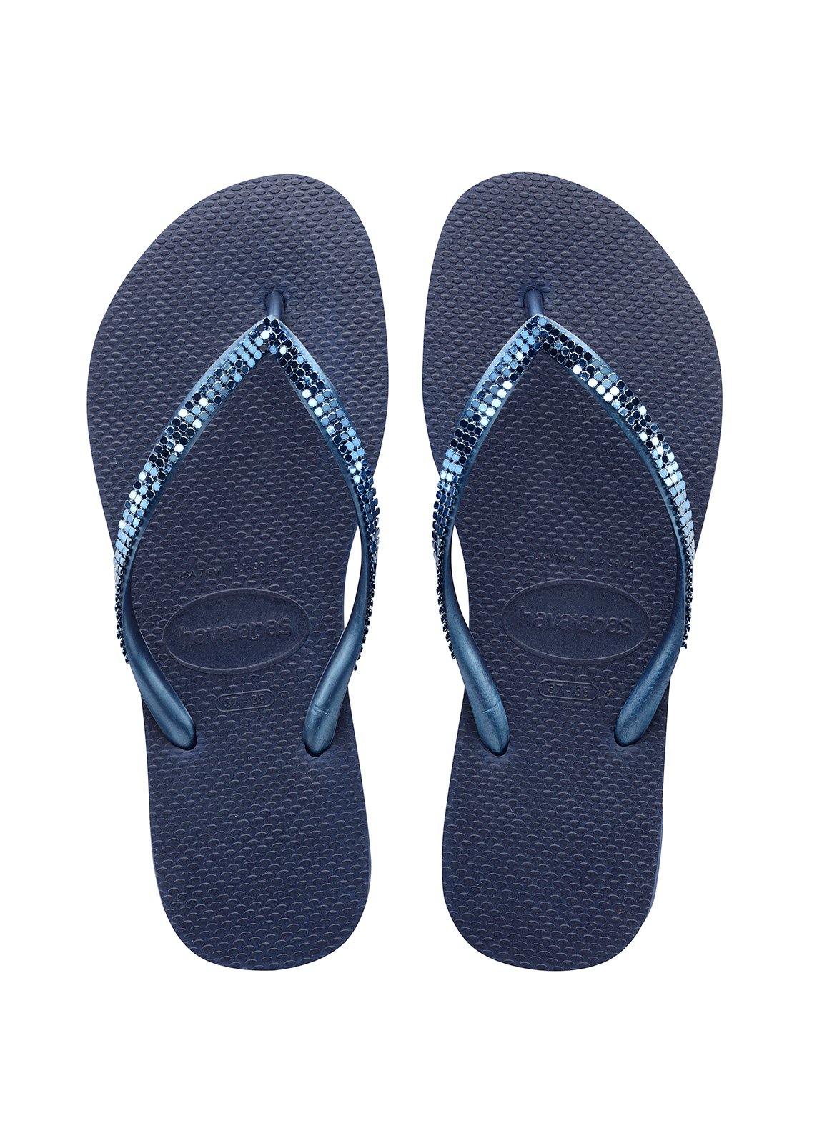 Flip-Flops Flip-flops - Havaianas Slim Metal Mesh Navy Blue