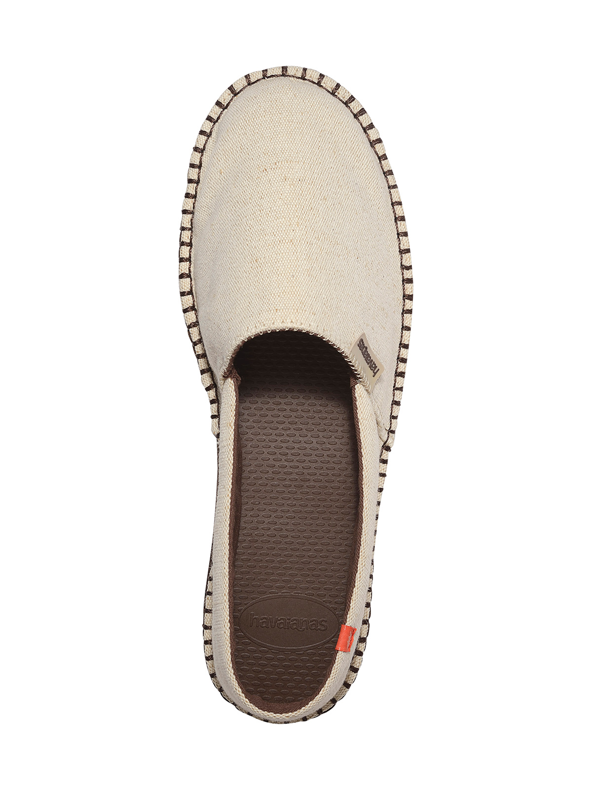 Beige Espadrilles From Havaianas, Rubber Soles - Origine Eco Ii Beige