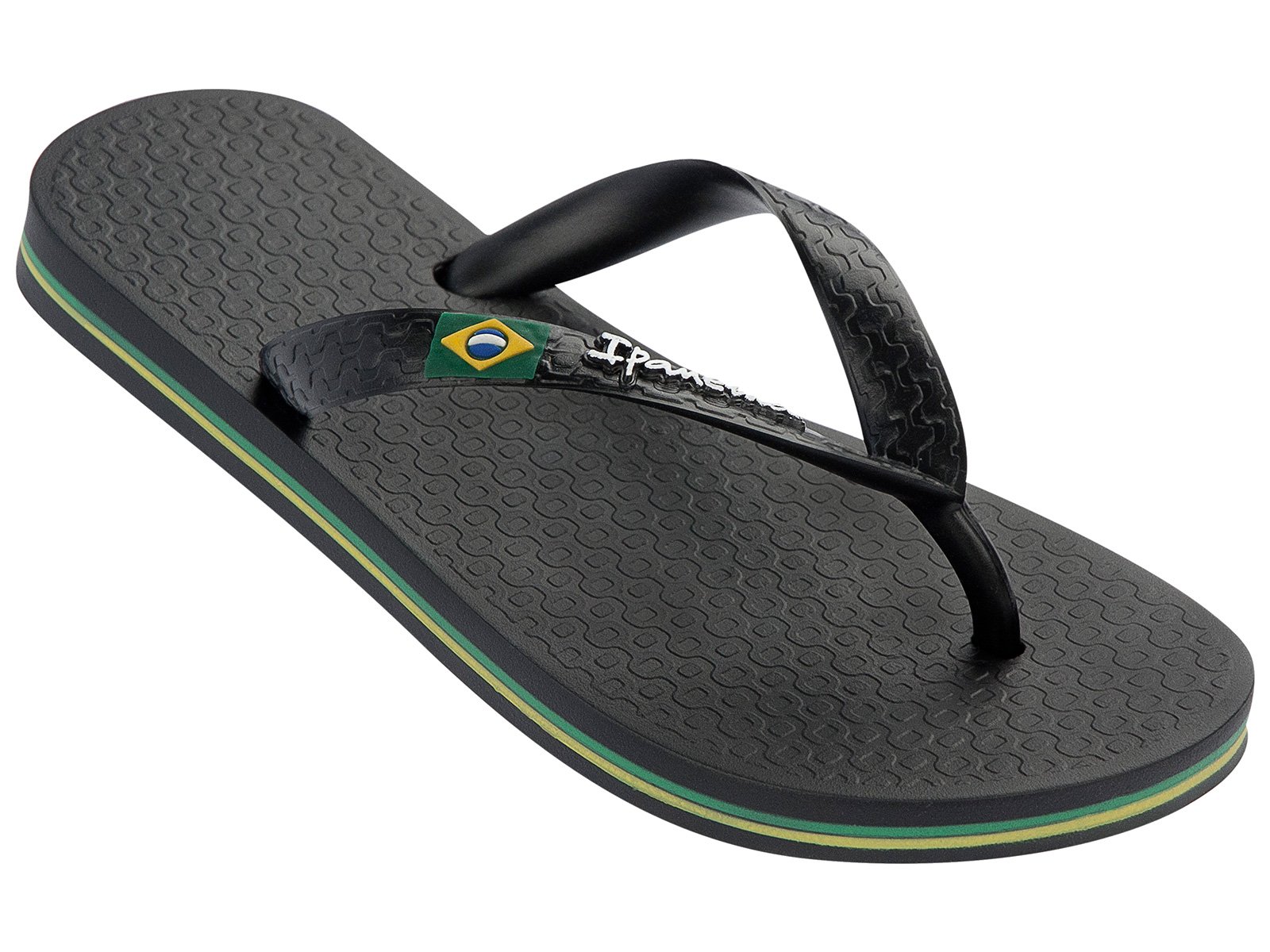 wang Uithoudingsvermogen Eerder Flip-Flops Black Flip Flops - Ipanema Classica Brasil Ii Kids Black