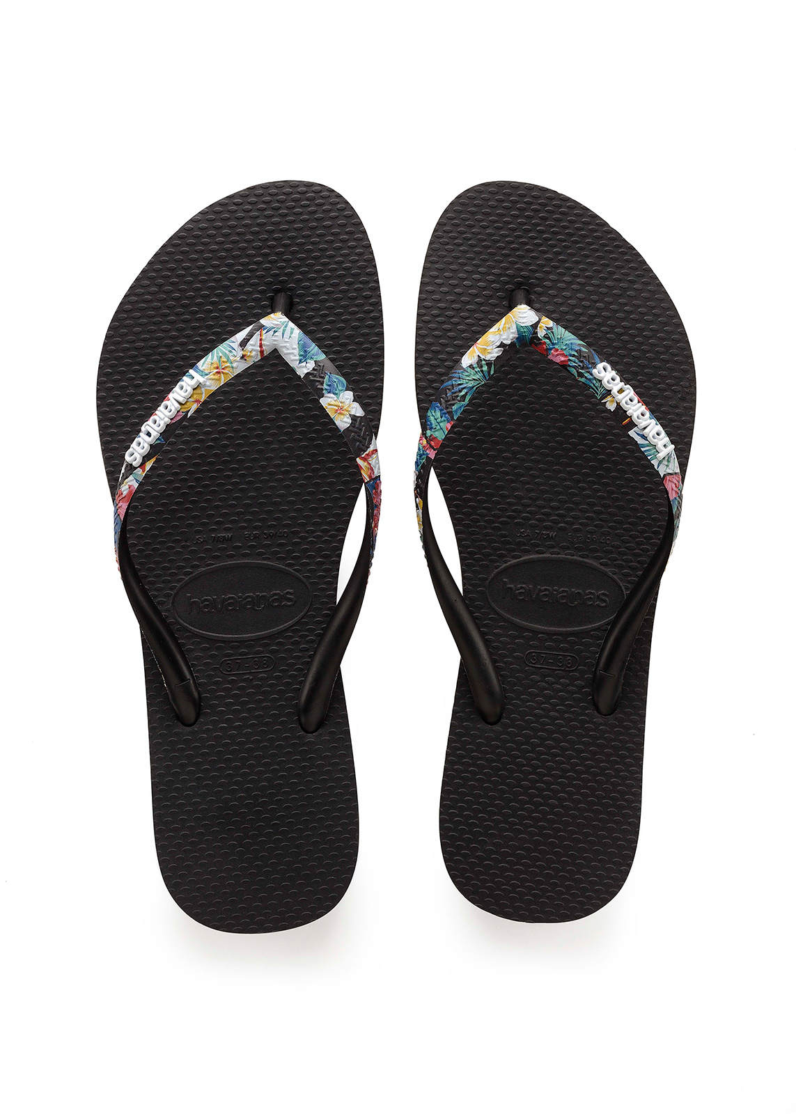 slim black havaianas uk